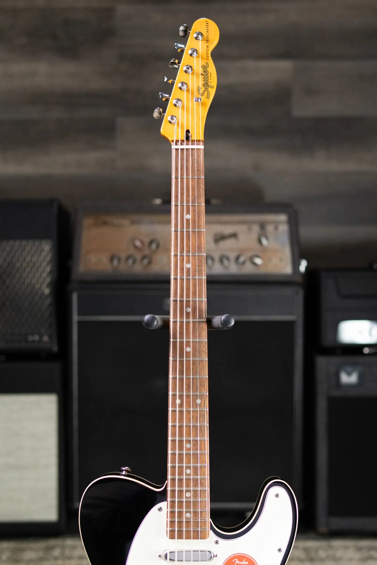 Squier Classic Vibe Baritone Custom Telecaster Electric Guitar - Black