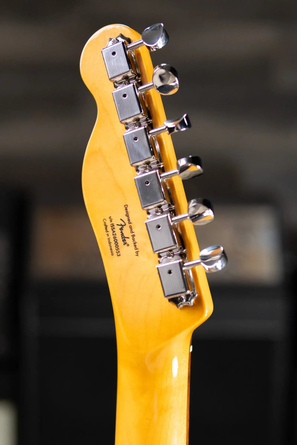Squier Classic Vibe Baritone Custom Telecaster Electric Guitar - Black