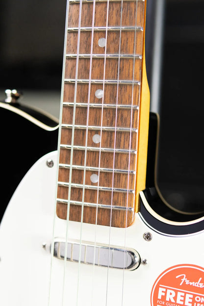 Squier Classic Vibe Baritone Custom Telecaster Electric Guitar - Black