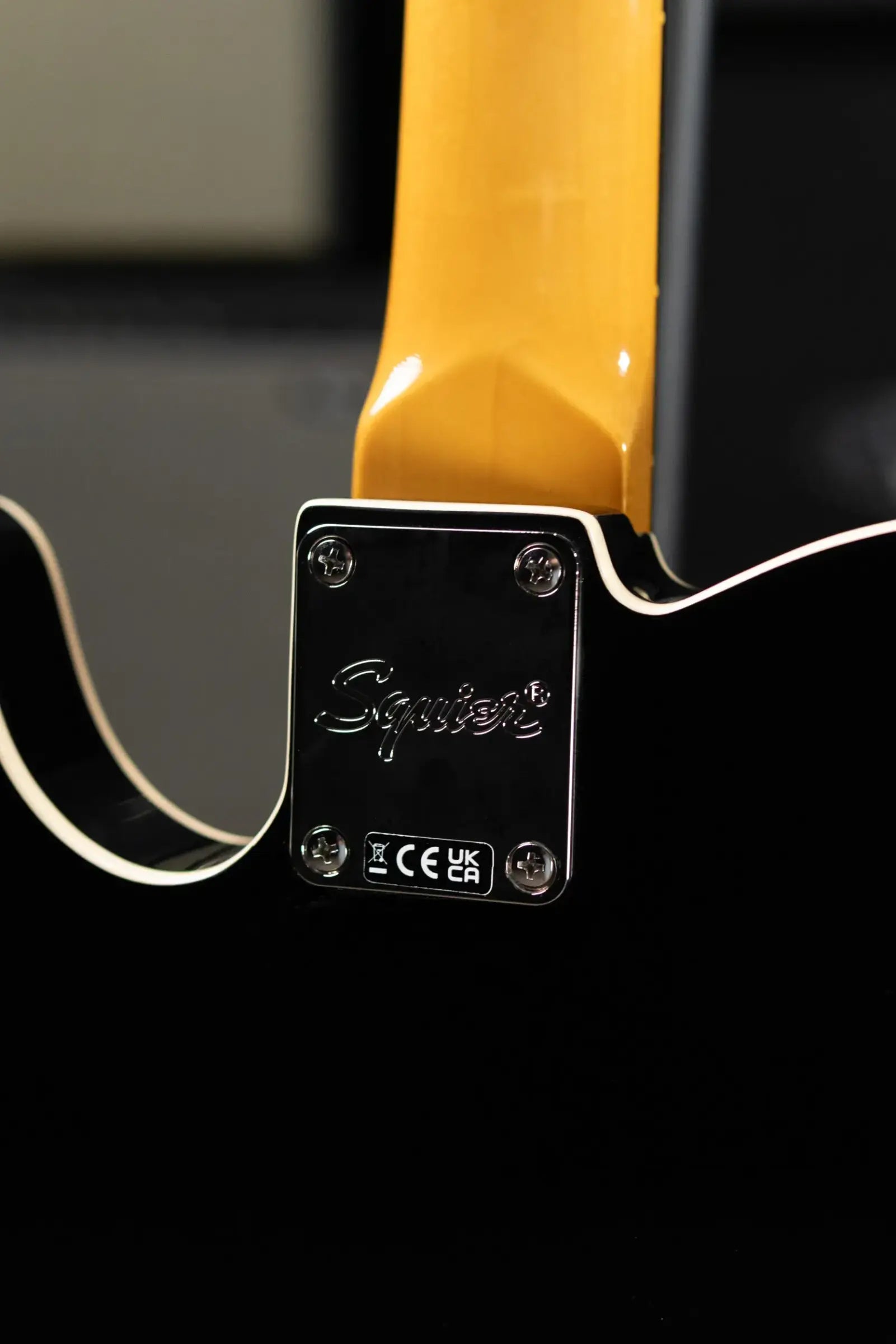 Squier Classic Vibe Baritone Custom Telecaster Electric Guitar - Black