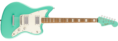Squier Paranormal Baritone Jazzmaster HH Electric Guitar - Sea Foam Green