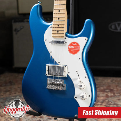 Squier Paranormal Stratocaster Deluxe Electric Guitar - Lake Placid Blue
