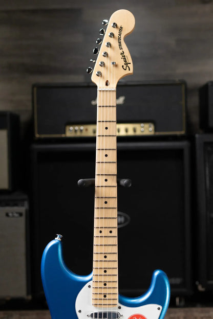 Squier Paranormal Stratocaster Deluxe Electric Guitar - Lake Placid Blue