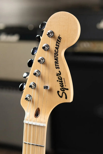 Squier Paranormal Stratocaster Deluxe Electric Guitar - Lake Placid Blue