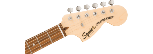 Squier Paranormal Stratocaster Deluxe Electric Guitar - Vintage White
