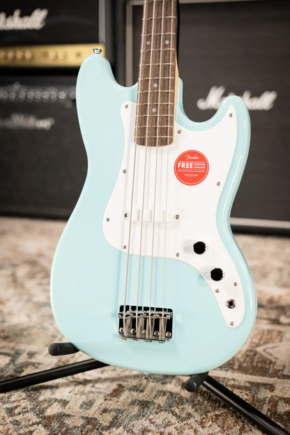 Squier Sonic Bronco Bass - Daphne Blue