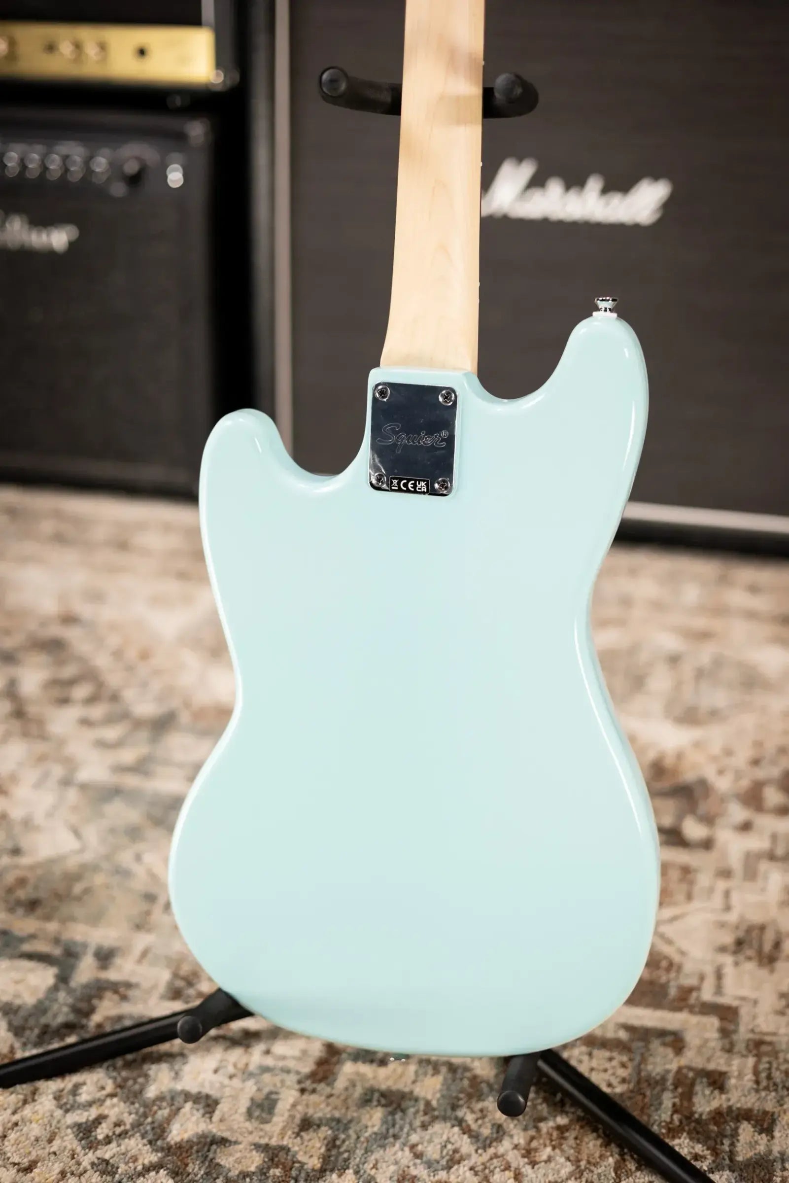 Squier Sonic Bronco Bass - Daphne Blue