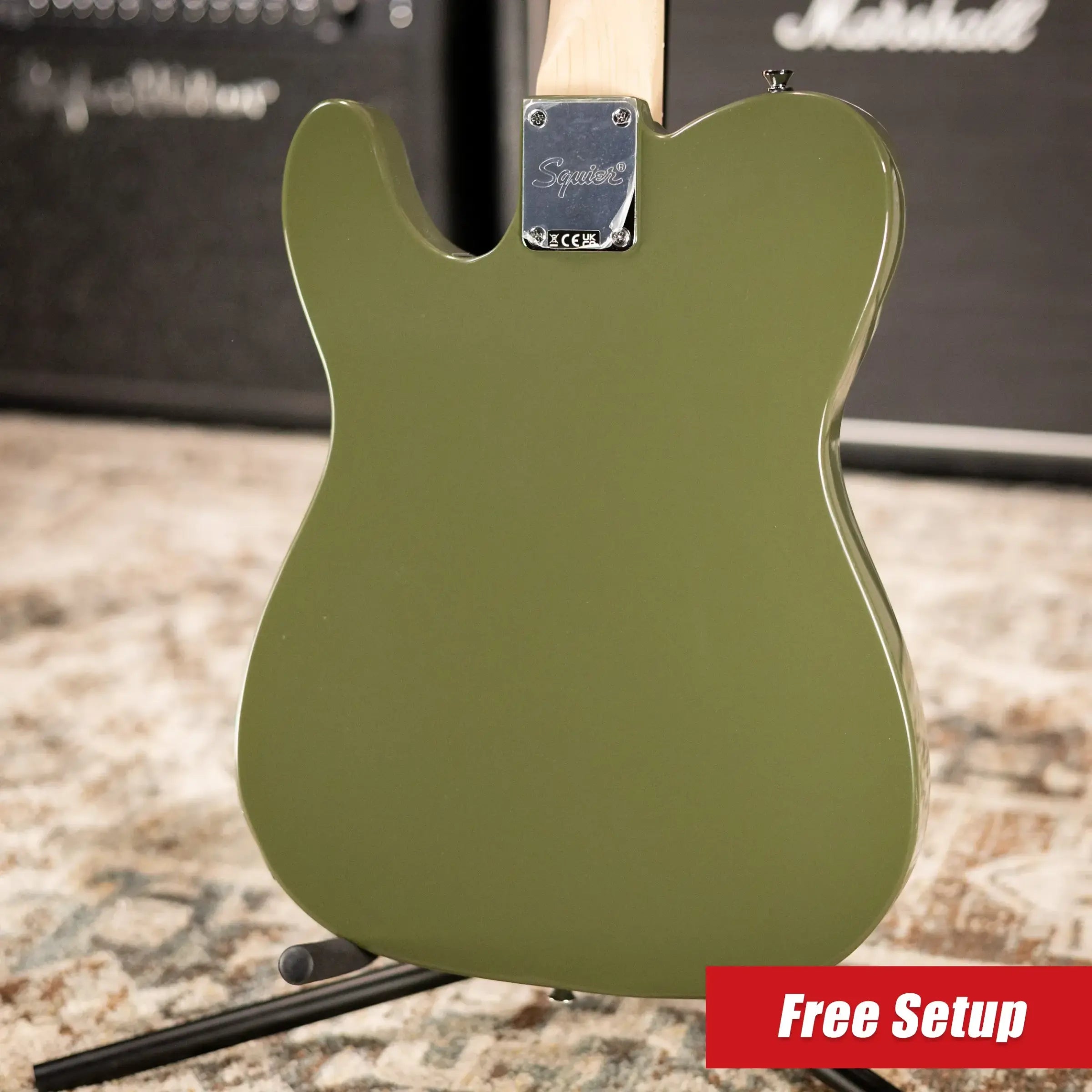 Squier Sonic Esquire H Electric Guitar - Olive