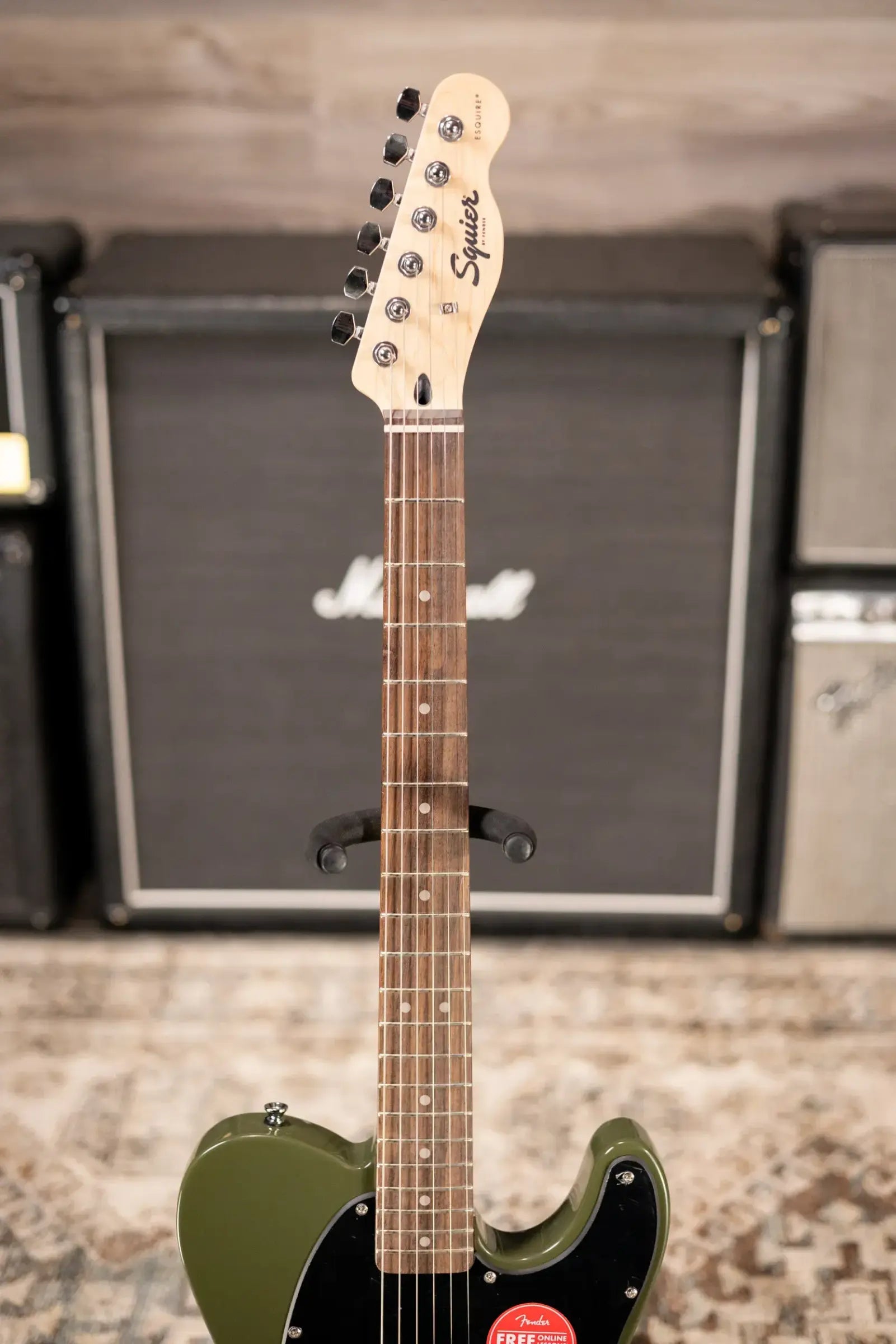 Squier Sonic Esquire H Electric Guitar - Olive