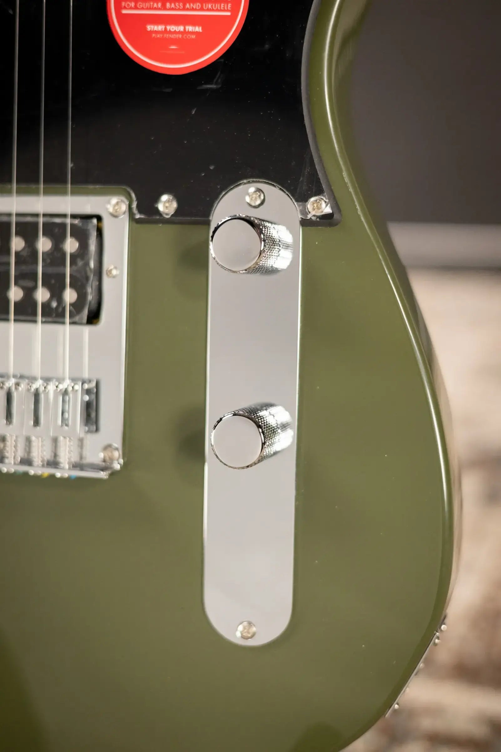 Squier Sonic Esquire H Electric Guitar - Olive