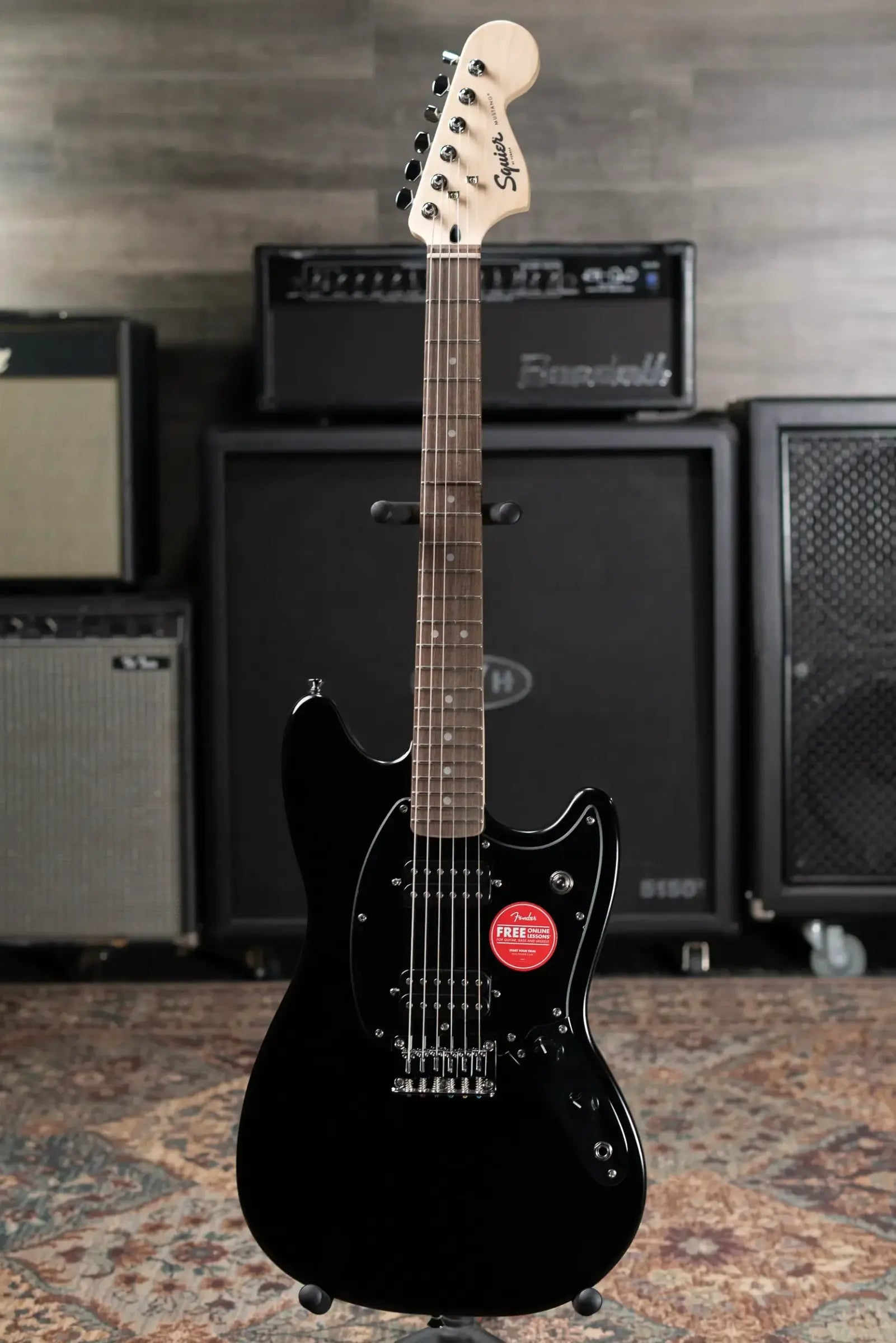 Squier Sonic Mustang HH Electric Guitar - Black