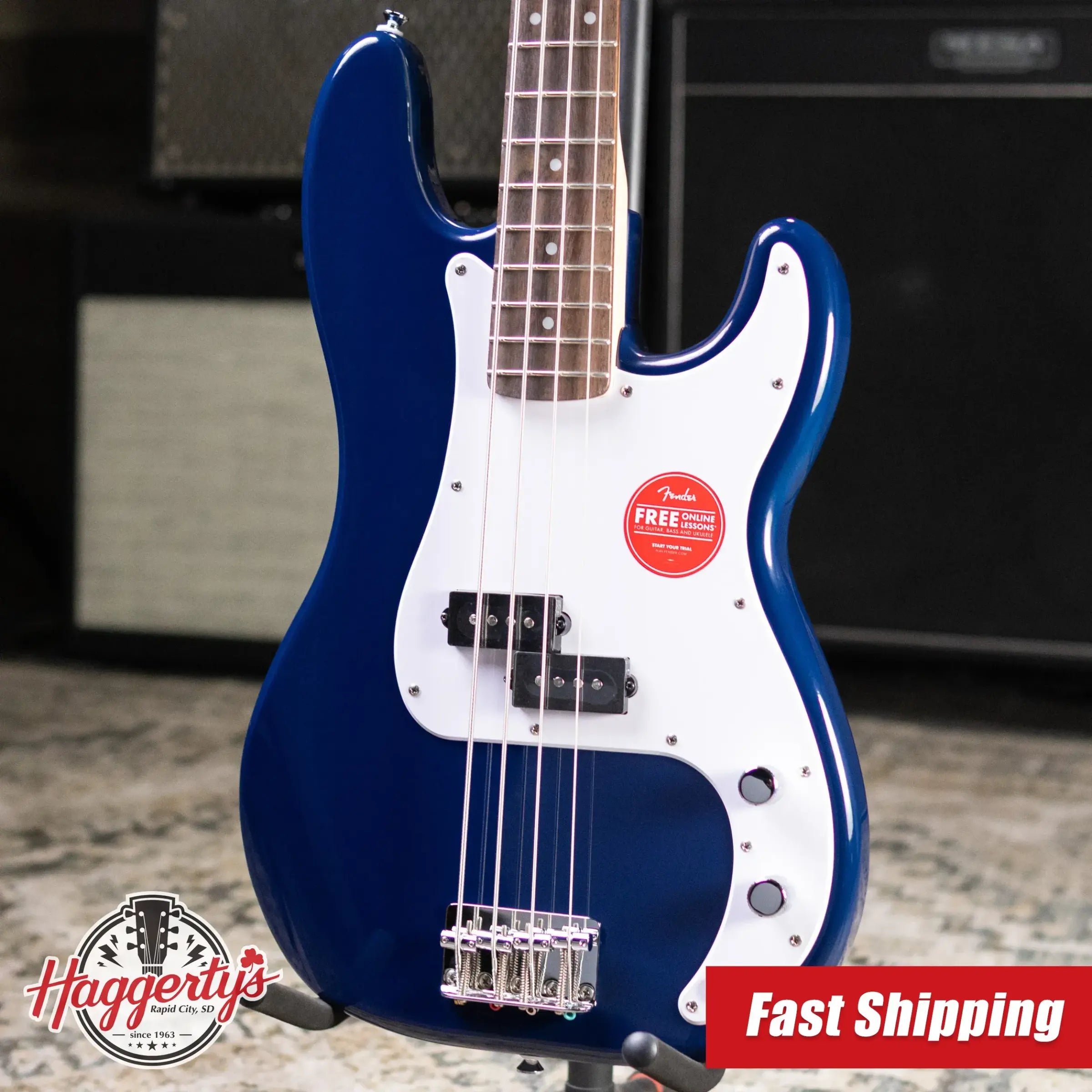 Squier Sonic Precision Bass - Midnight Blue