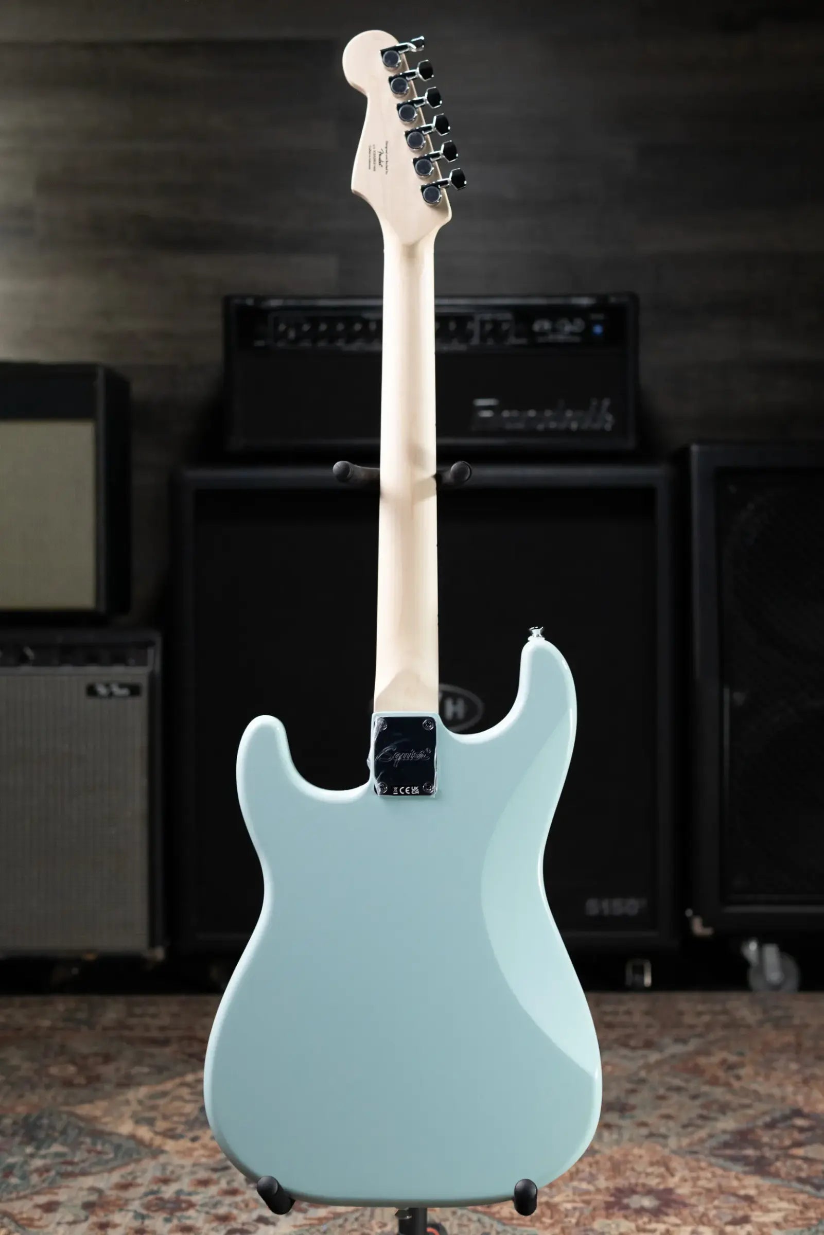Squier Sonic Stratocaster HT H Electric Guitar - Sonic Blue
