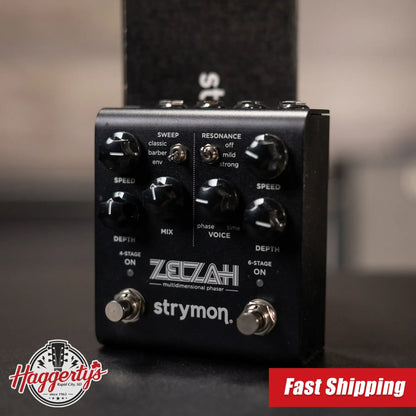 Strymon Zelzah Midnight Edition Multidimensional Phaser Effect Pedal - Used