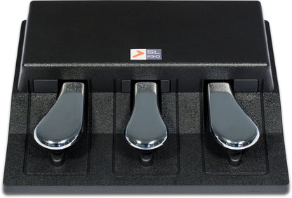Studiologic SLP3-D Triple Pedal for Keyboards & Midi Controllers, Stereo Jack Connection