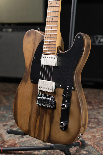 Suhr Andy Wood Signature Series Modern T HH Electric Guitar - Whiskey Barrel with Gig Bag