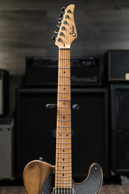 Suhr Andy Wood Signature Series Modern T HH Electric Guitar - Whiskey Barrel with Gig Bag