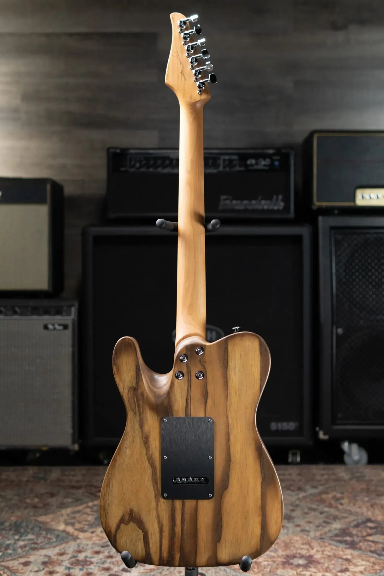 Suhr Andy Wood Signature Series Modern T HH Electric Guitar - Whiskey Barrel with Gig Bag