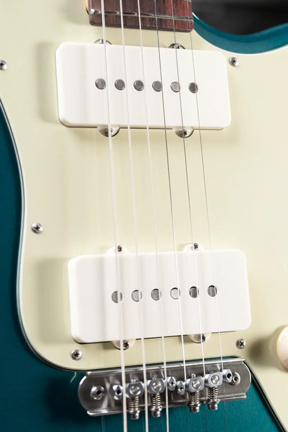 Suhr Classic JM Antique LE Electric Guitar - Ocean Turquoise Metallic with Gig Bag