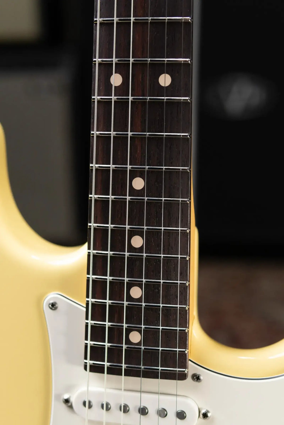 Suhr Classic S Antique Electric Guitar - Vintage Yellow with Gig Bag