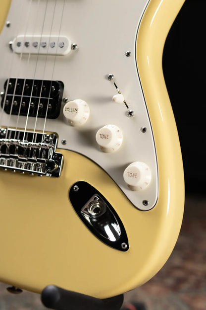 Suhr Classic S Antique Electric Guitar - Vintage Yellow with Gig Bag