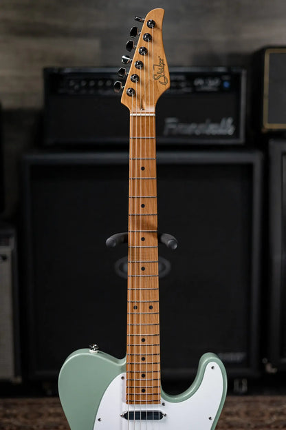 Suhr Classic T Roasted Pine Limited Edition Electric Guitar - Sage Green with Softshell Case