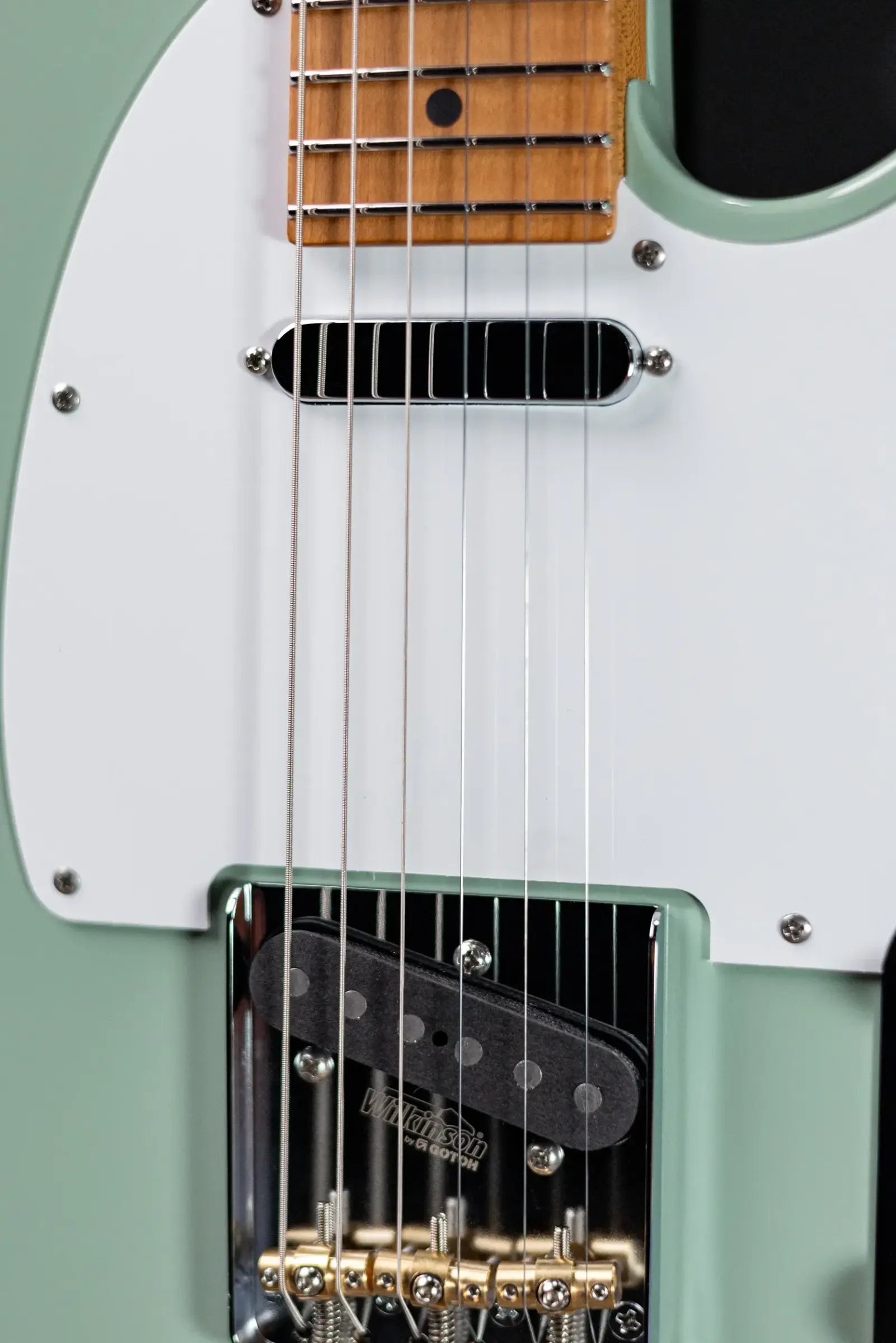 Suhr Classic T Roasted Pine Limited Edition Electric Guitar - Sage Green with Softshell Case