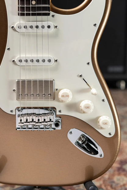 Suhr Custom Shop Classic S Antique Electric Guitar - Firemist Gold with Gig Bag