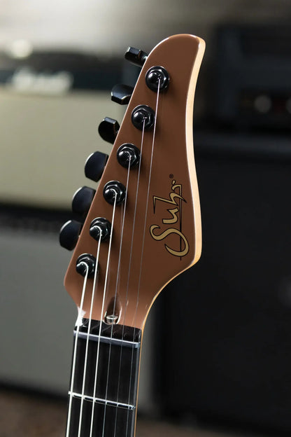 Suhr James Norbert Ivanyi Signature Series Modern Electric Guitar - Russet Brown with Gig Bag