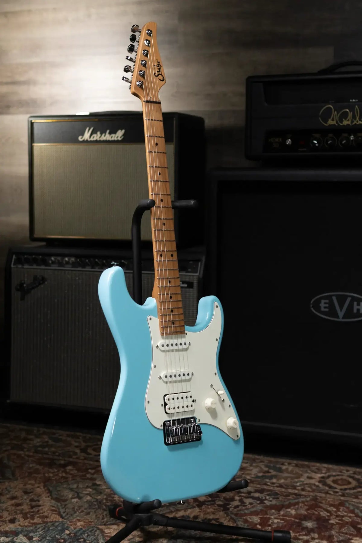 Suhr Limited Edition Classic S Antique Neoteric HSS Electric Guitar - Roasted Maple with Gig Bag