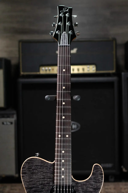 Suhr Oso Electric Guitar - Trans Black with Gig Bag
