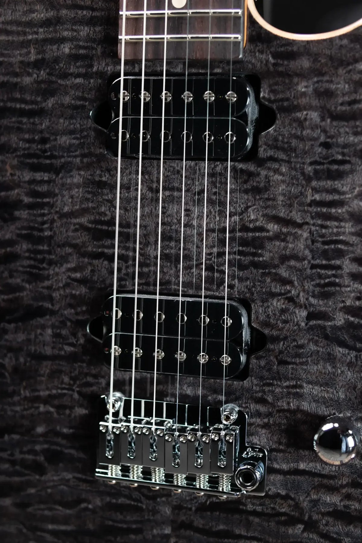 Suhr Oso Electric Guitar - Trans Black with Gig Bag