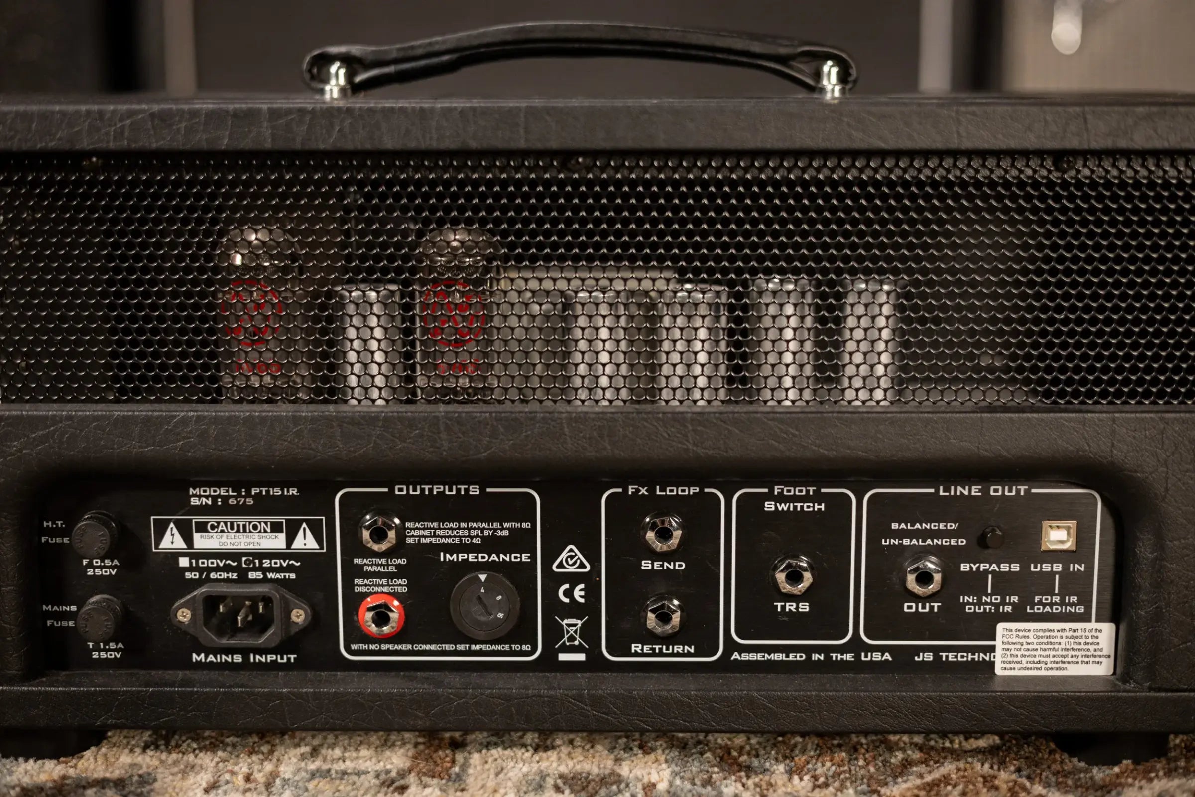 Suhr PT15 IR Pete Thorn Signature 3-Channel 15-Watt Tube Guitar Amp Head - Used