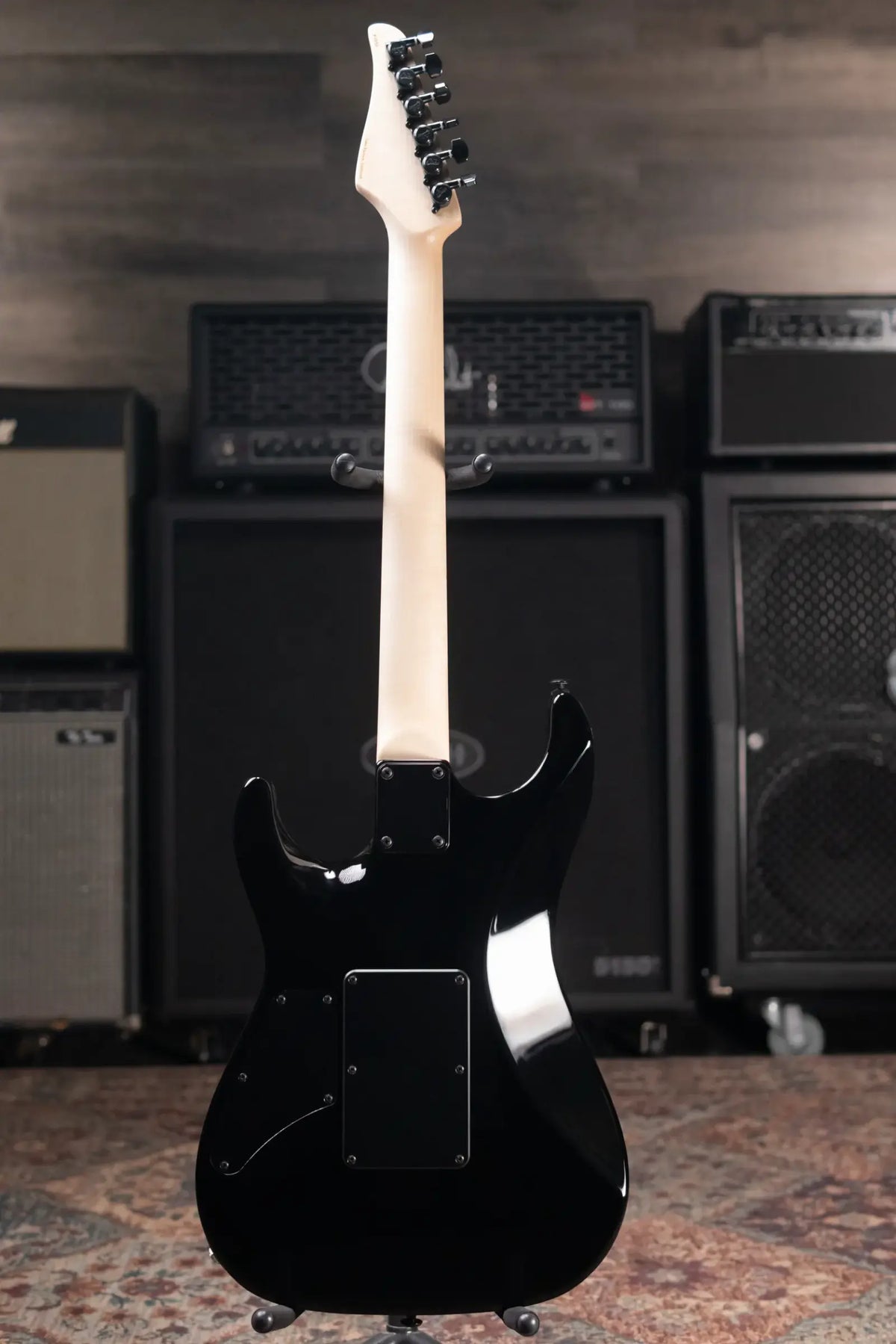 Suhr Standard Thin Burst Limited Edition Electric Guitar - Trans Black with Gig Bag - Demo