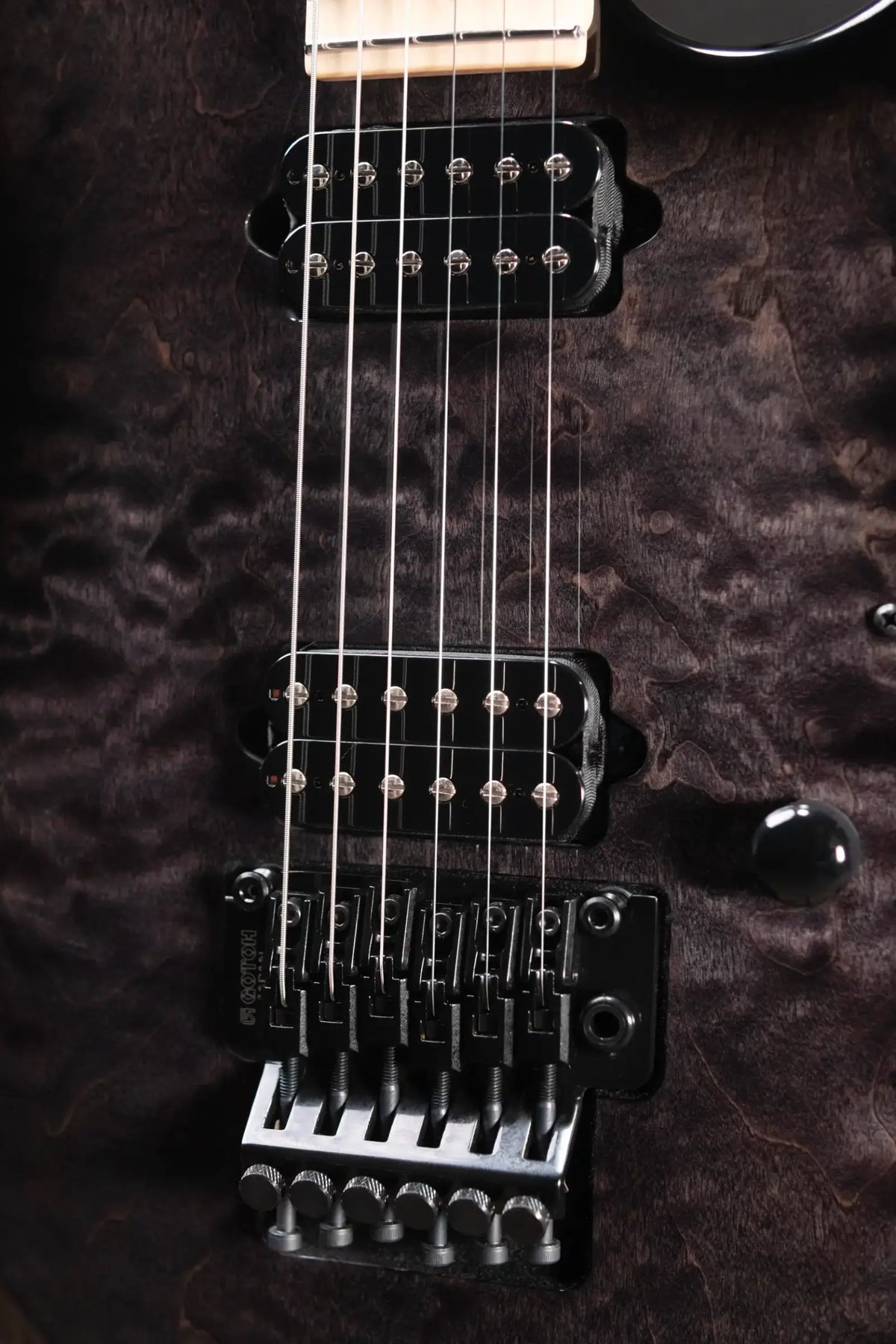 Suhr Standard Thin Burst Limited Edition Electric Guitar - Trans Black with Gig Bag - Demo