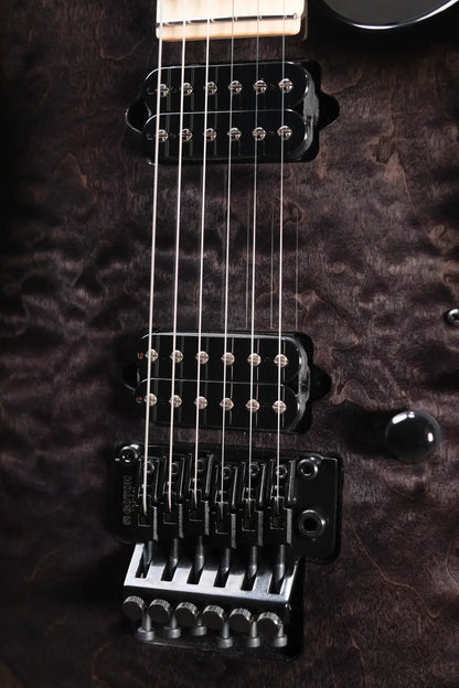 Suhr Standard Thin Burst Limited Edition Electric Guitar - Trans Black with Gig Bag - Demo