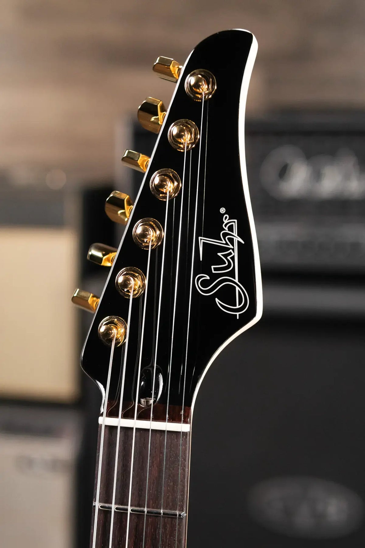 Suhr Standard Thin Burst Limited Edition Electric Guitar - Trans Purple with Gig Bag - Demo