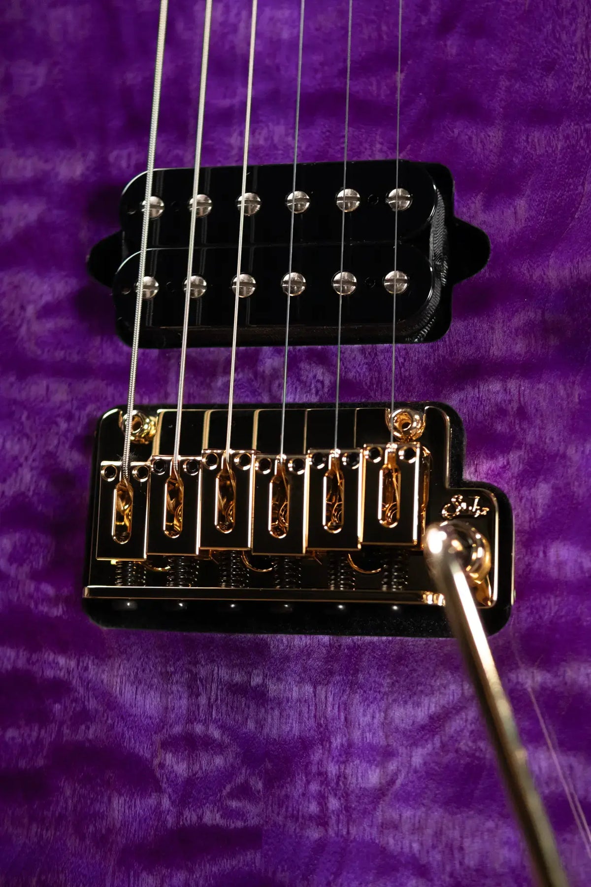 Suhr Standard Thin Burst Limited Edition Electric Guitar - Trans Purple with Gig Bag - Demo