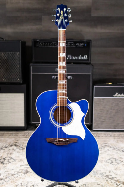 Takamine EG523SC G-Series Jumbo Acoustic/Electric Guitar - Blue with Hardshell Case - Used