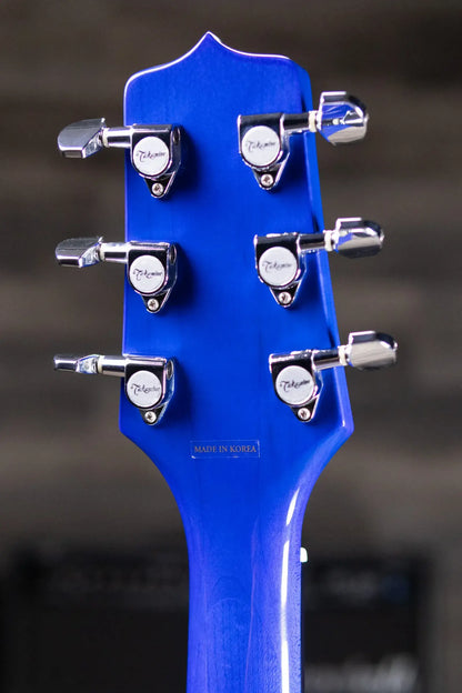 Takamine EG523SC G-Series Jumbo Acoustic/Electric Guitar - Blue with Hardshell Case - Used