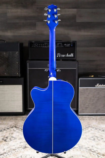 Takamine EG523SC G-Series Jumbo Acoustic/Electric Guitar - Blue with Hardshell Case - Used