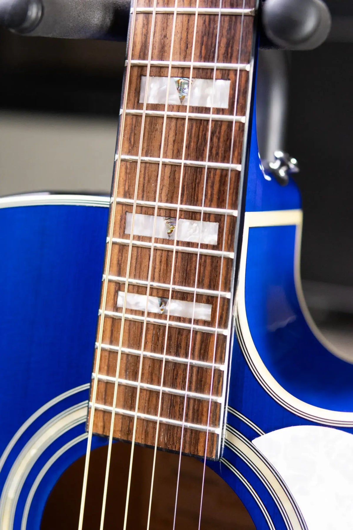 Takamine EG523SC G-Series Jumbo Acoustic/Electric Guitar - Blue with Hardshell Case - Used