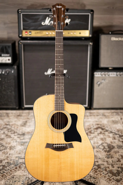 Taylor 110ce Dreadnought Acoustic/Electric Guitar - Solid Torrefield Spruce with Gig Bag