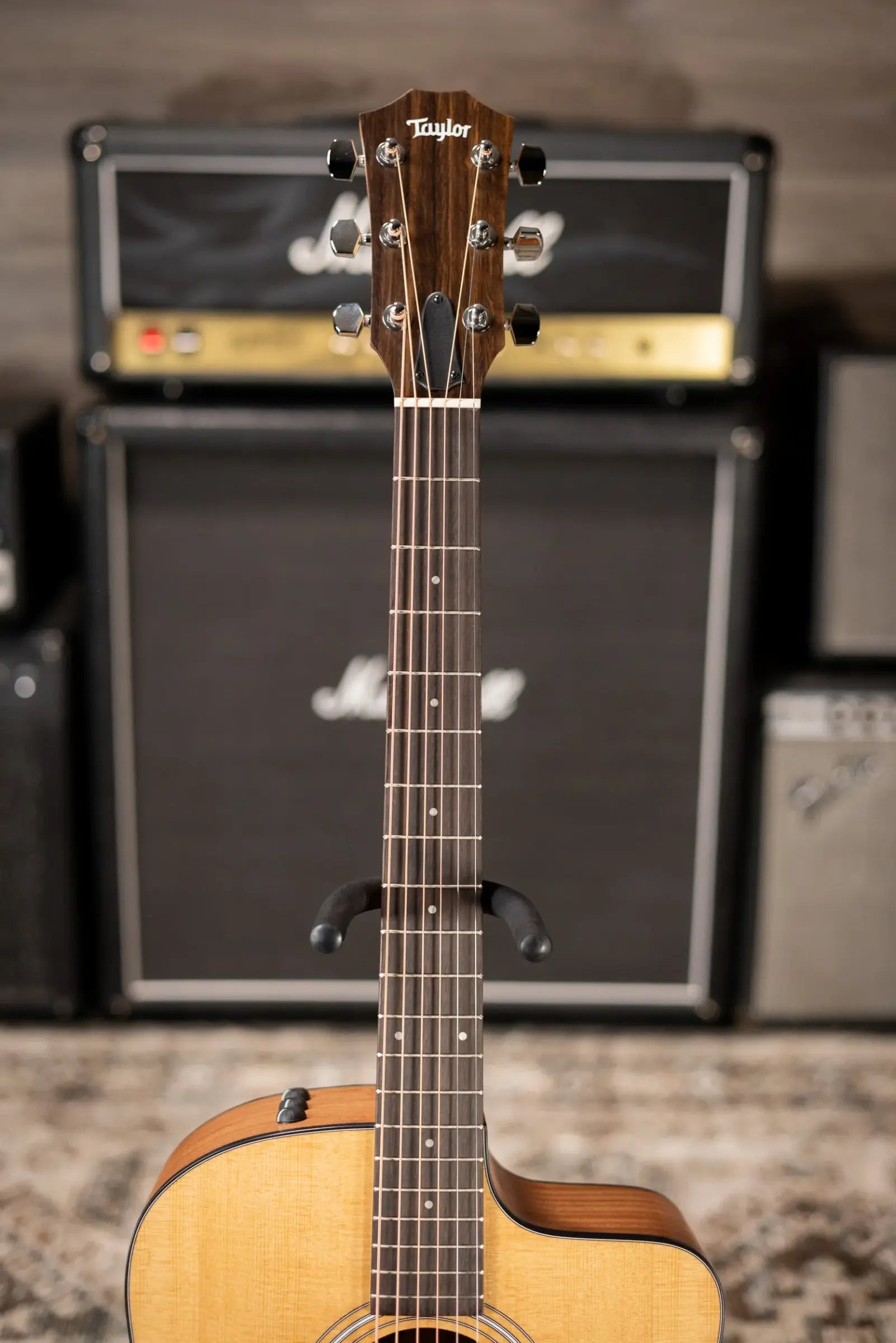 Taylor 110ce Dreadnought Acoustic/Electric Guitar - Solid Torrefield Spruce with Gig Bag