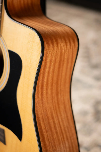 Taylor 110ce Dreadnought Acoustic/Electric Guitar - Solid Torrefield Spruce with Gig Bag