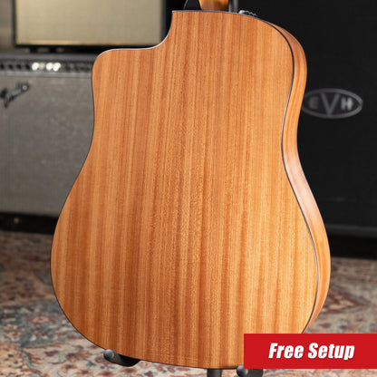 Taylor 110ce Dreadnought Acoustic/Electric Guitar - Solid Torrefield Spruce with Gig Bag