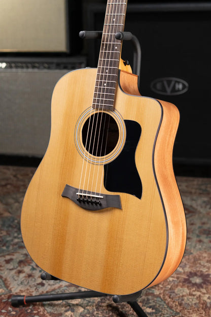 Taylor 110ce Dreadnought Acoustic/Electric Guitar - Solid Torrefield Spruce with Gig Bag