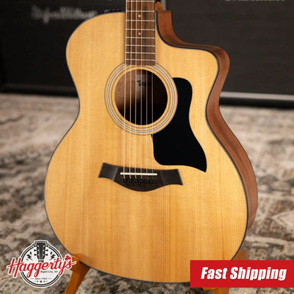 Taylor 112ce Grand Concert Acoustic/Electric Guitar with Gig Bag