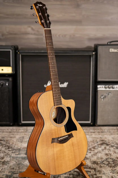 Taylor 112ce Grand Concert Acoustic/Electric Guitar with Gig Bag