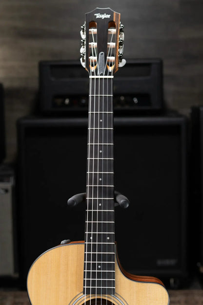 Taylor 112ce-N Nylon Grand Concert Acoustic/Electric Guitar with Gig Bag